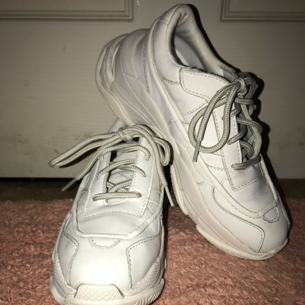 Jeffrey Campbell Malware Wedge Sneaker Size 8